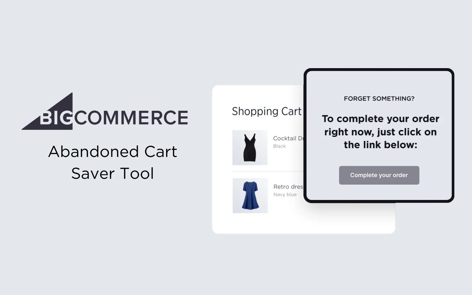 bigcommerce abandoned cart saver overview
